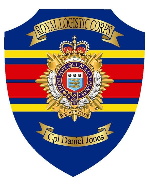 Personalised Royal Logistic Corps Shield