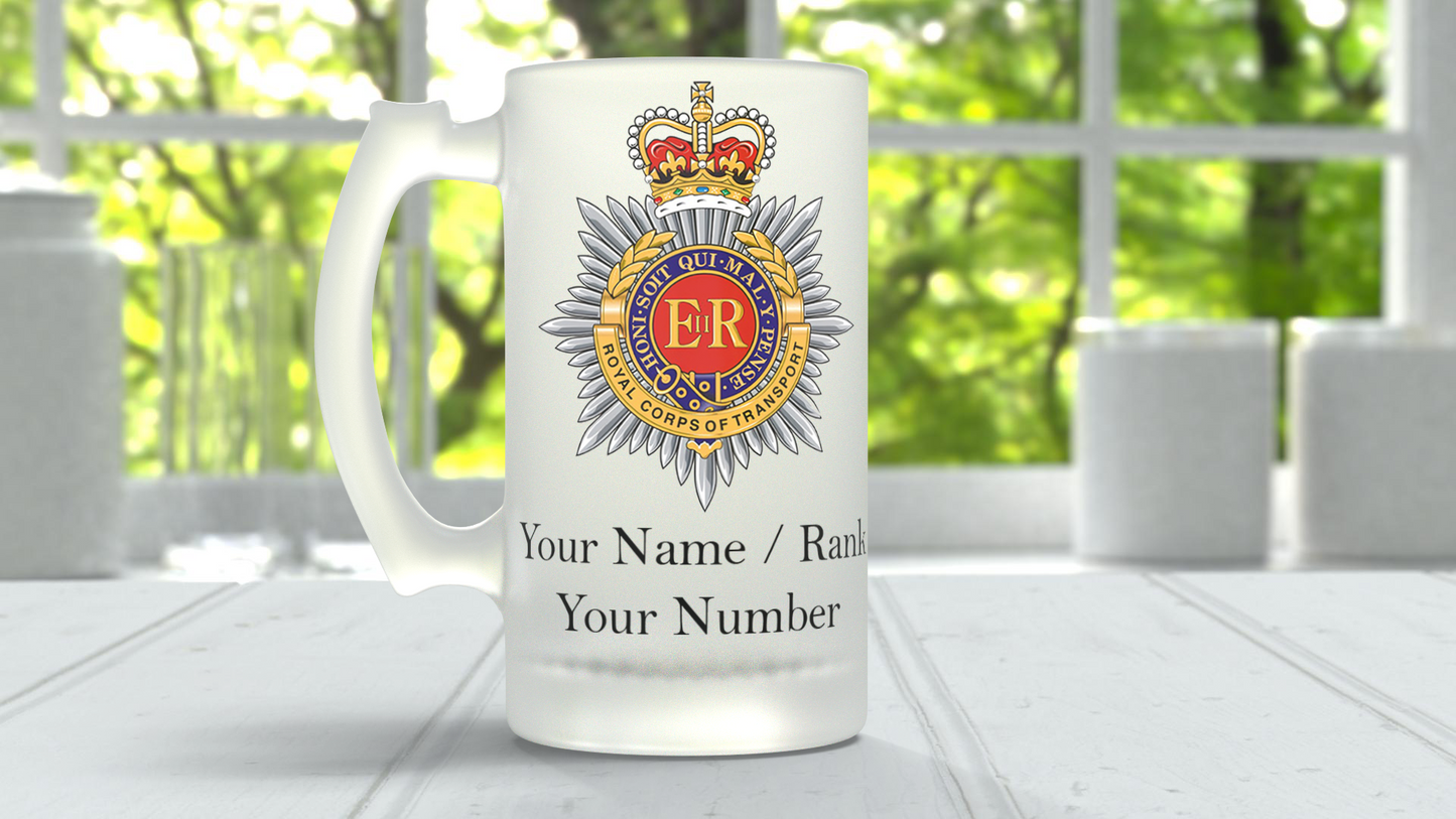 Royal Corps of Transport Personalised Tankard