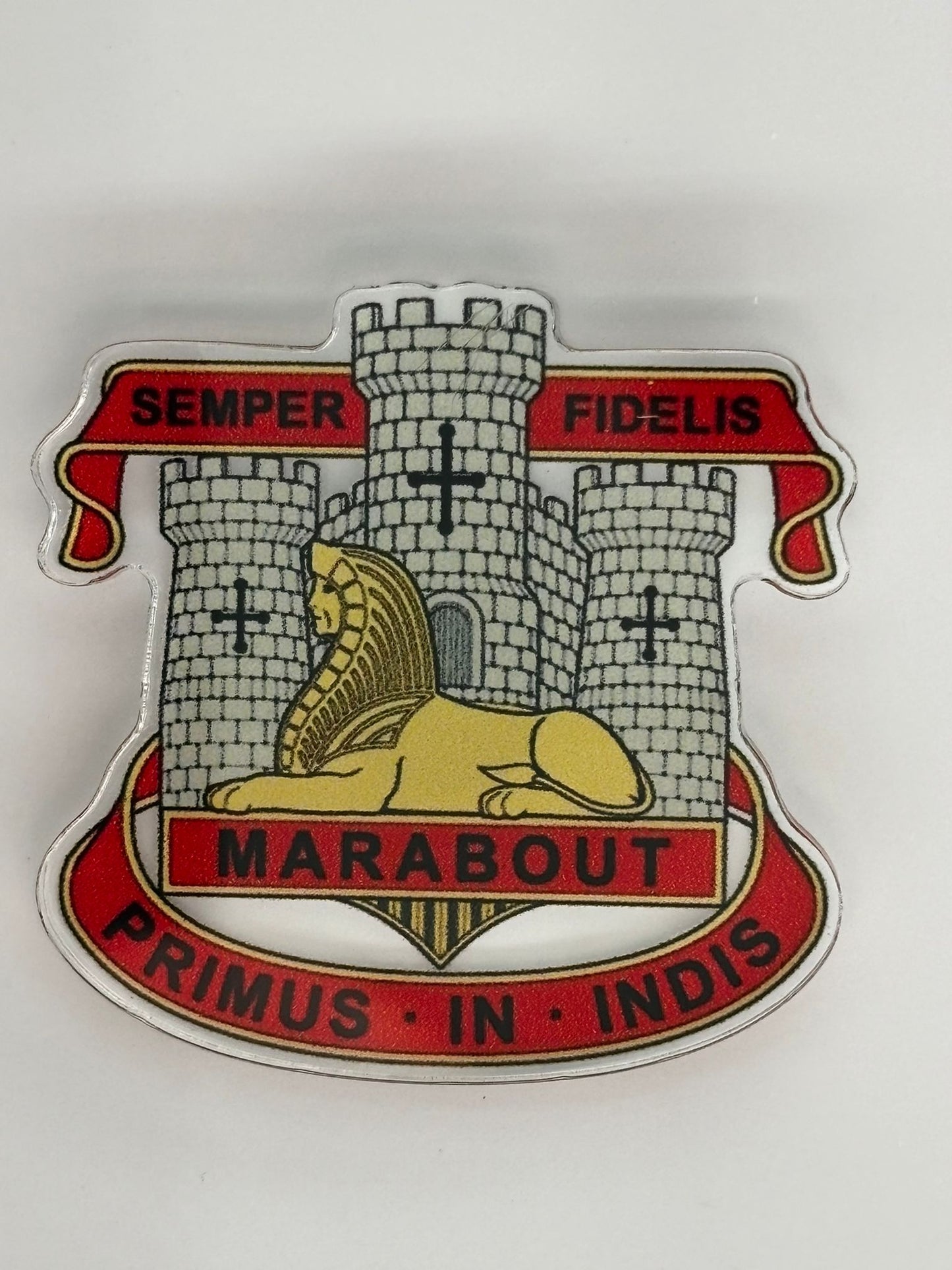 Devon and Dorset pin badge