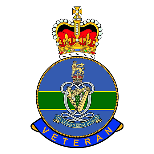 Queens Royal Hussars Pin Badge