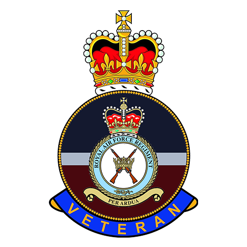 RAF Regiment Pin Badge