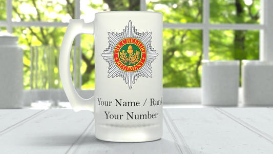 Cheshire Regiment Personalised Tankard