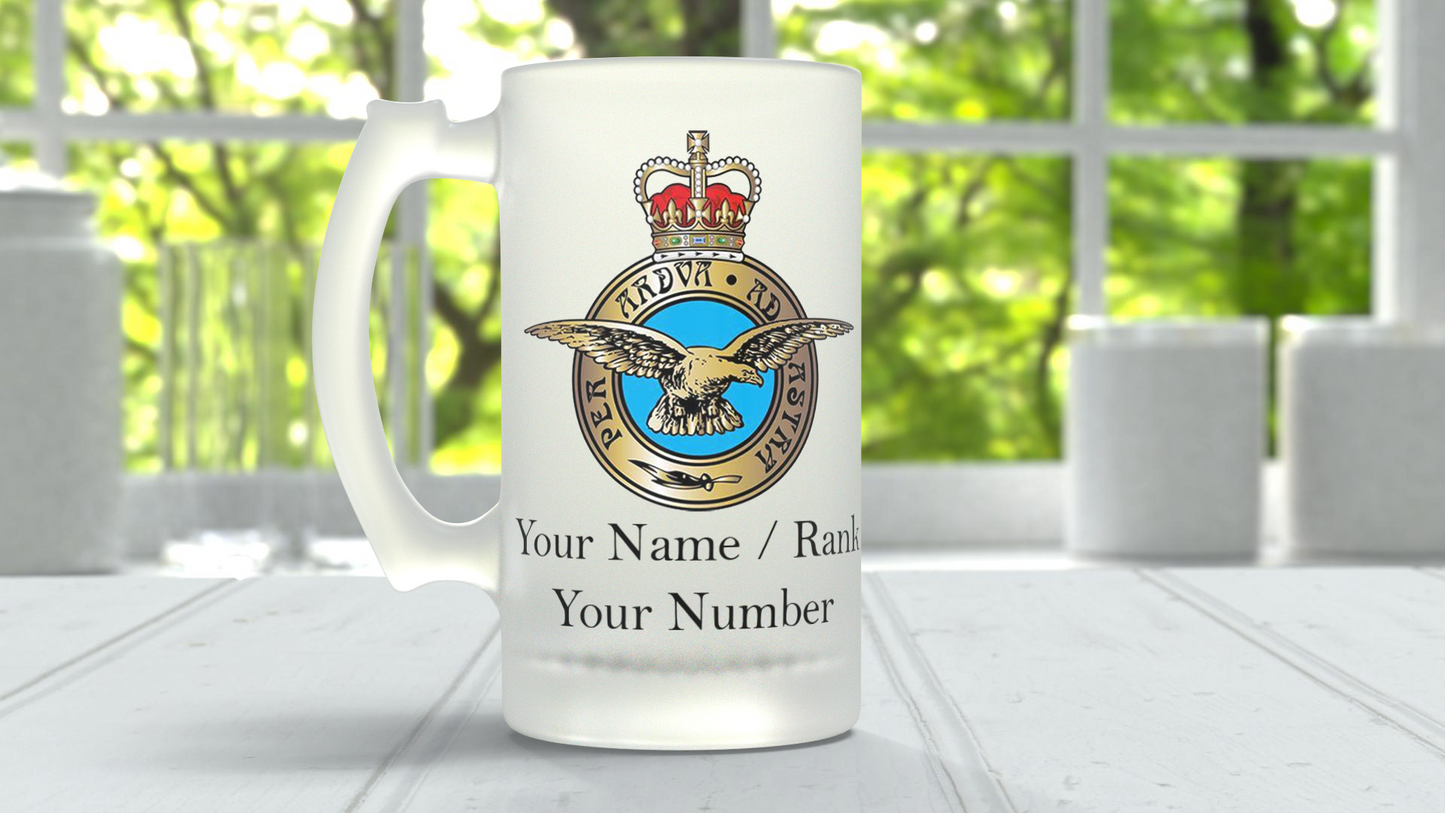 Royal Air Force Personalised Tankard