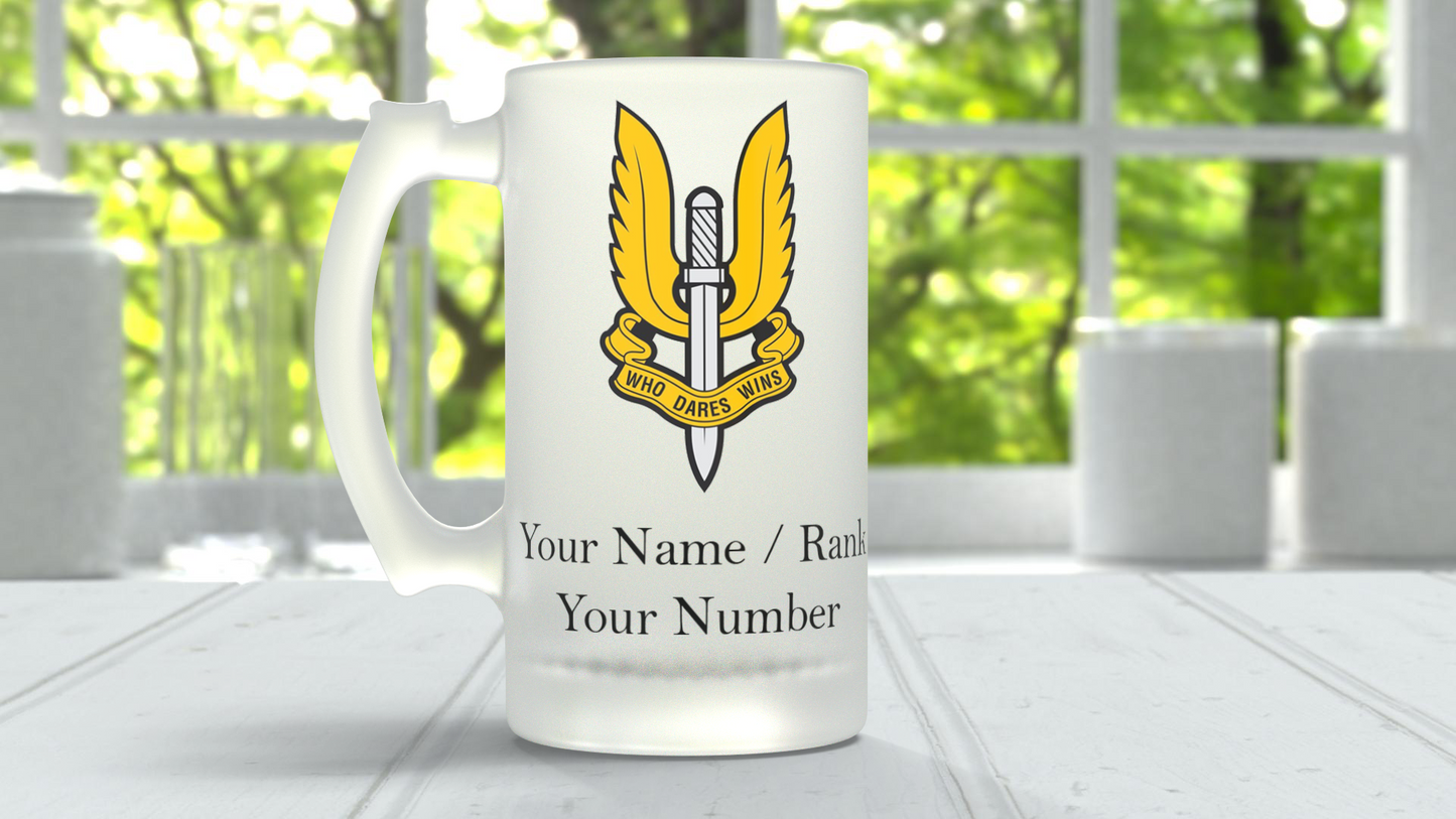 Special Air Service Personalised Tankard