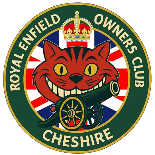 Royal Enfield Owners Club Cheshire Sticker