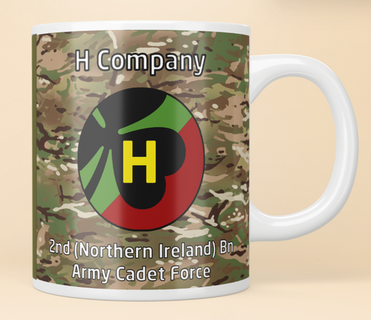 H Company 2nd (Northern Irish) Bn Army Cadet Force Mugs