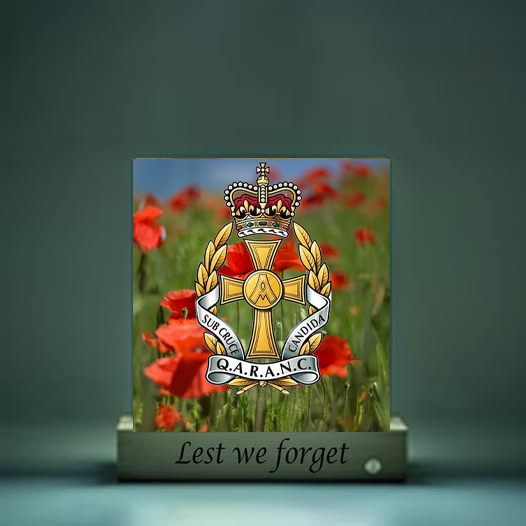 QARANC LED Light up Lest we forget light