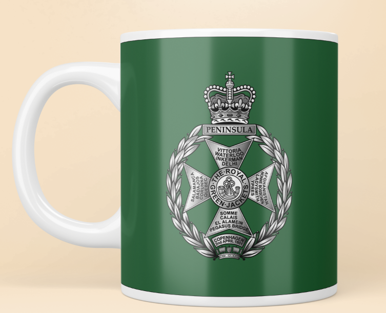 Royal Green Jacket Mug