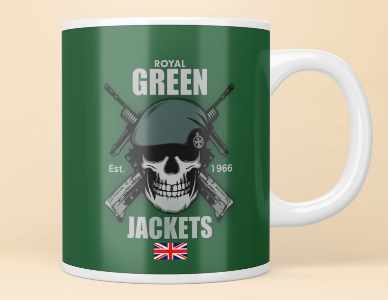 Royal Green Jacket Mug